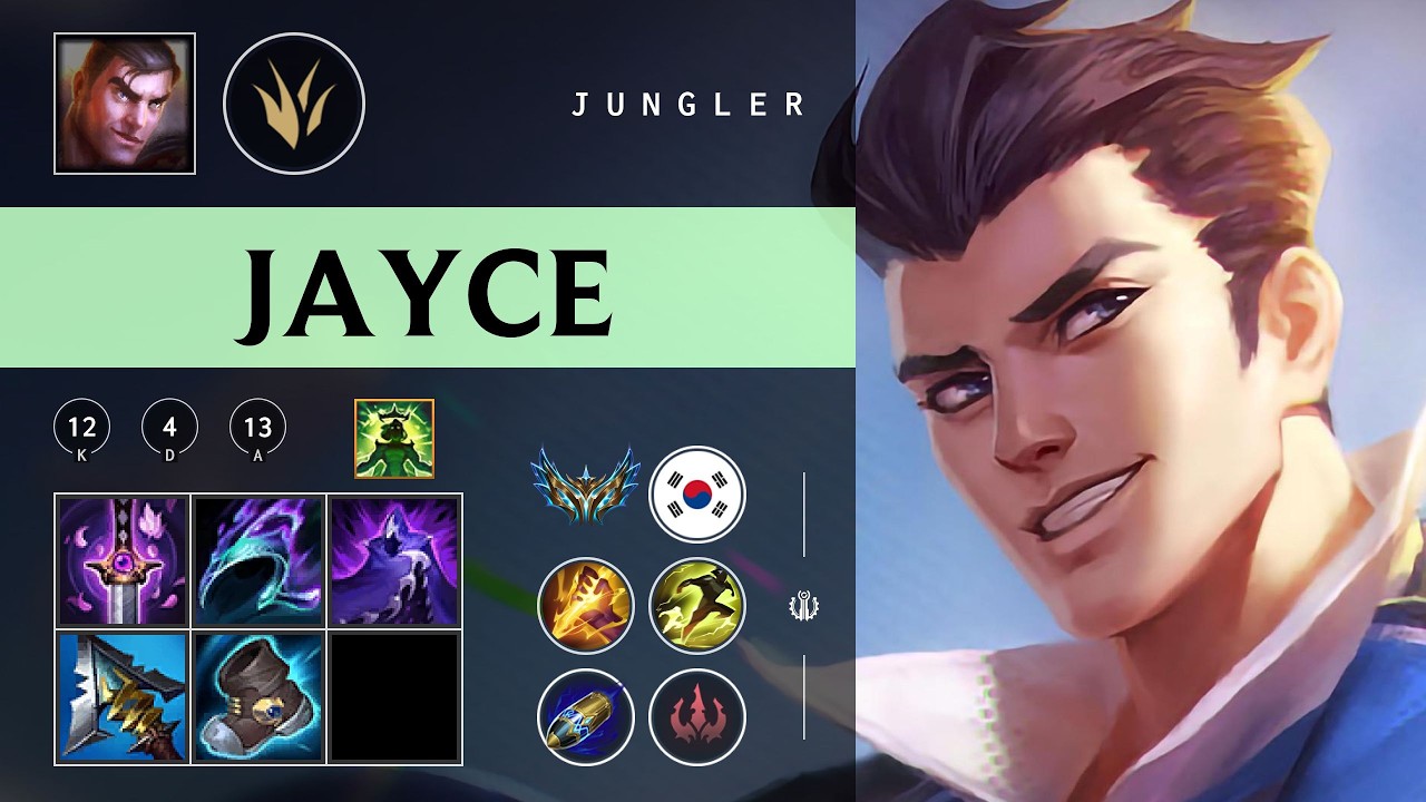 Jayce Jungle vs Brand - KR Challenger Patch 26.04
