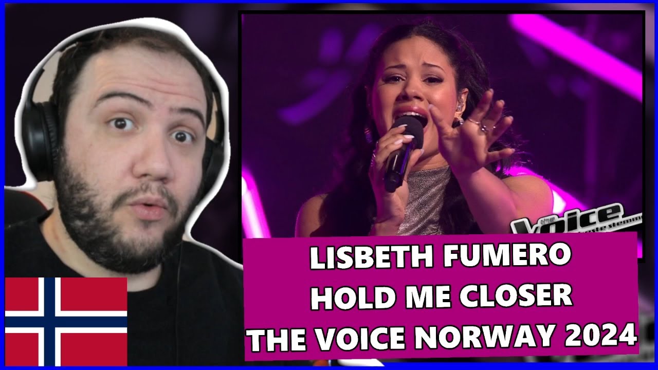 Lisbeth Fumero | Hold Me Closer (Cornelia Jakobs) 🇳🇴 The Voice Norway 2024 | Utlendings Reaksjon