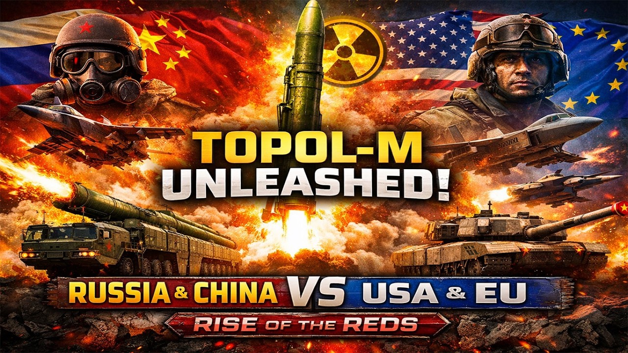 ☢️ ТОПОЛЬ-М ВЫХОДИТ НА СВОБОДУ! Россия и Китай против США и ЕС | Восстание красных - Нулевой час ...