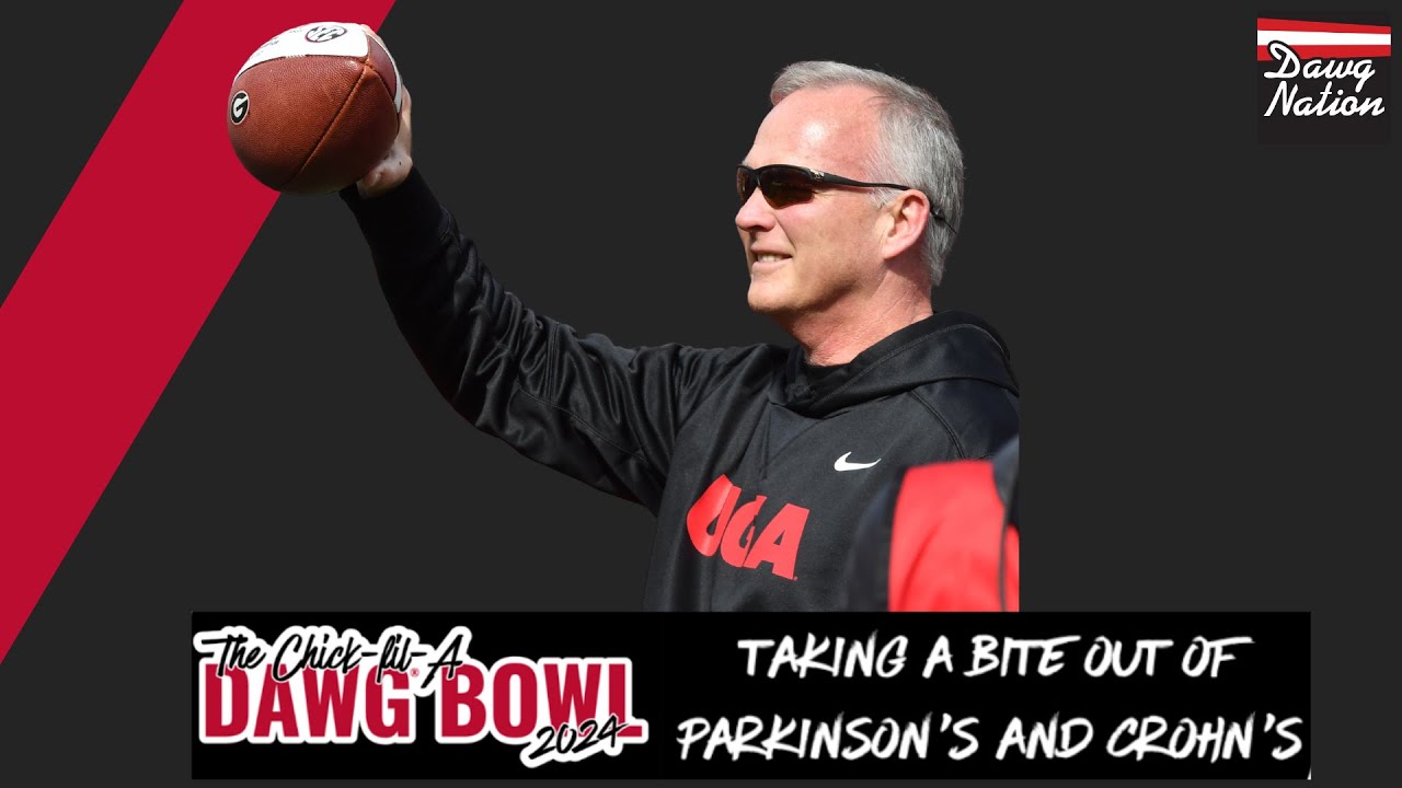 Kirby Smart and UGA legends help Mark Richt fight Parkinson's and Crohn's | Chick-fil-A Dawg Bowl
