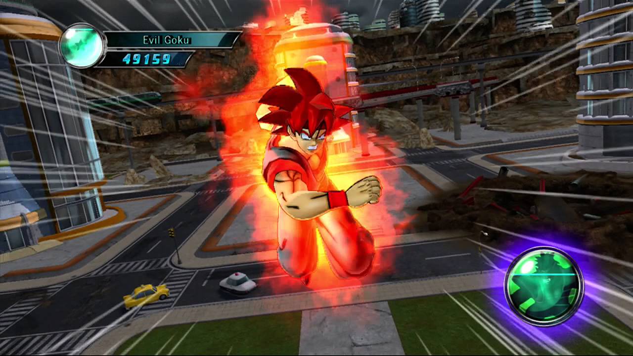 Dragon Ball Z Ultimate Tenkaichi Evil Goku vs Great Ape Baby
