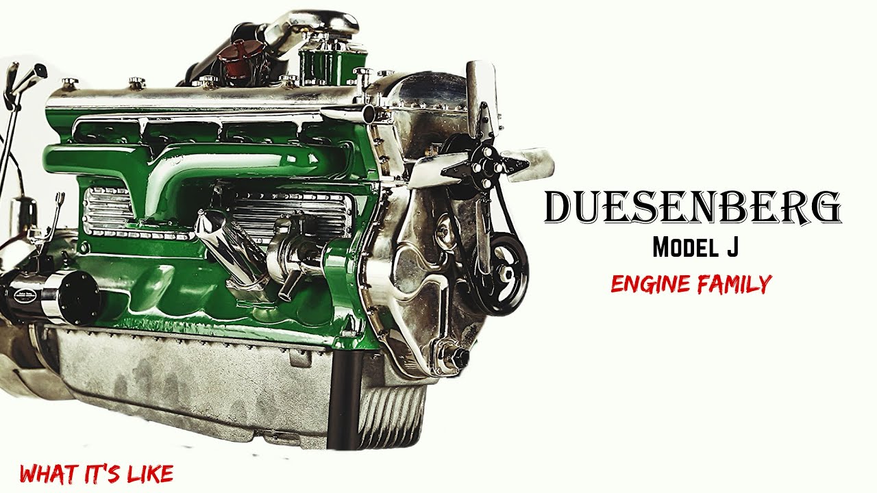 Dusenberg model J engine family model J, SJ, SSJ, Exclusive, sophisticated, and Powerful￼