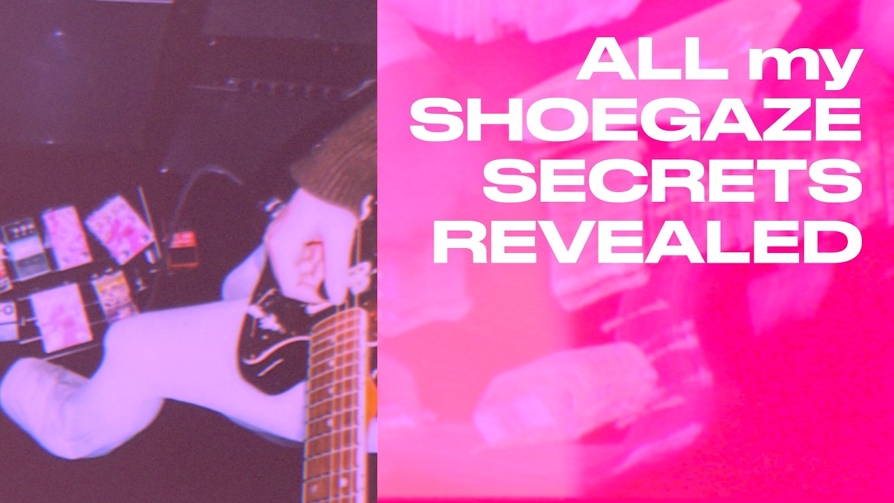 how to sound SHOEGAZE with guitar pedals | dreamy shoegaze guitar tutorial