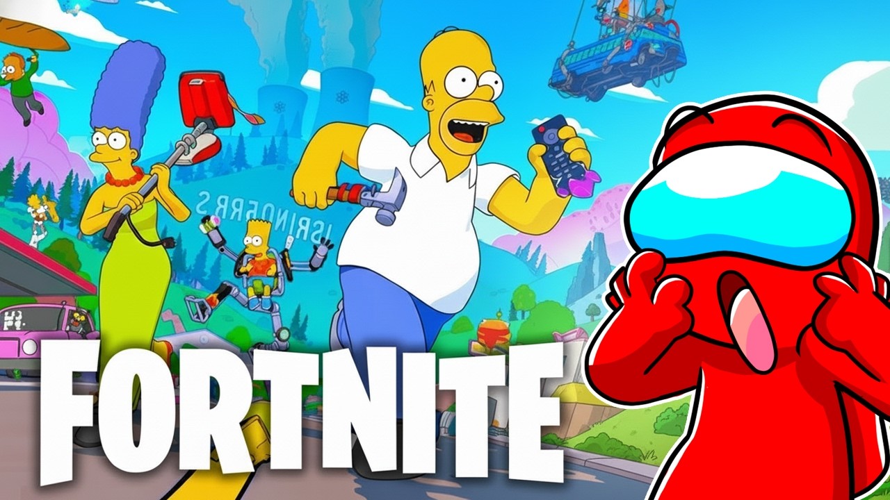 Desbloqueé a LOS SIMPSON en la NUEVA ACTUALIZACIÓN de FORTNITE!