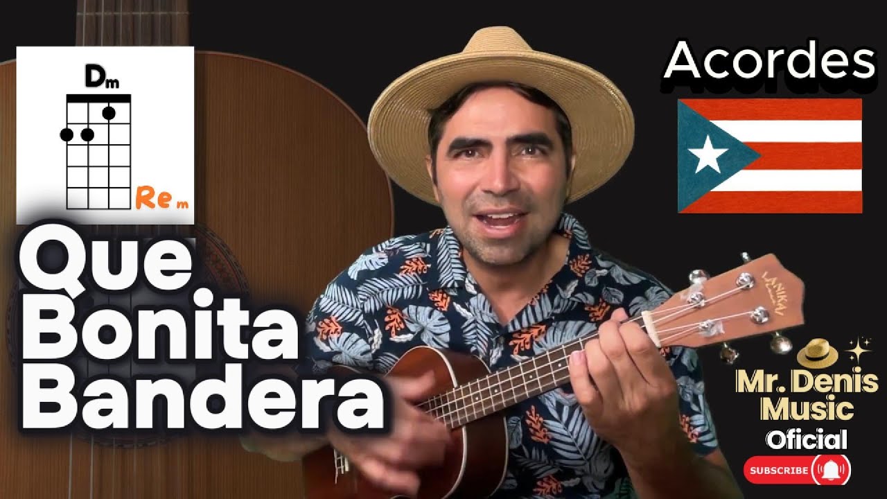 Qué Bonita Bandera 🇵🇷 | Mr. Denis Music – Canción de Puerto Rico