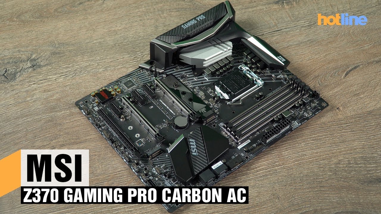 MSI Z370 GAMING PRO CARBON AC — обзор материнской платы