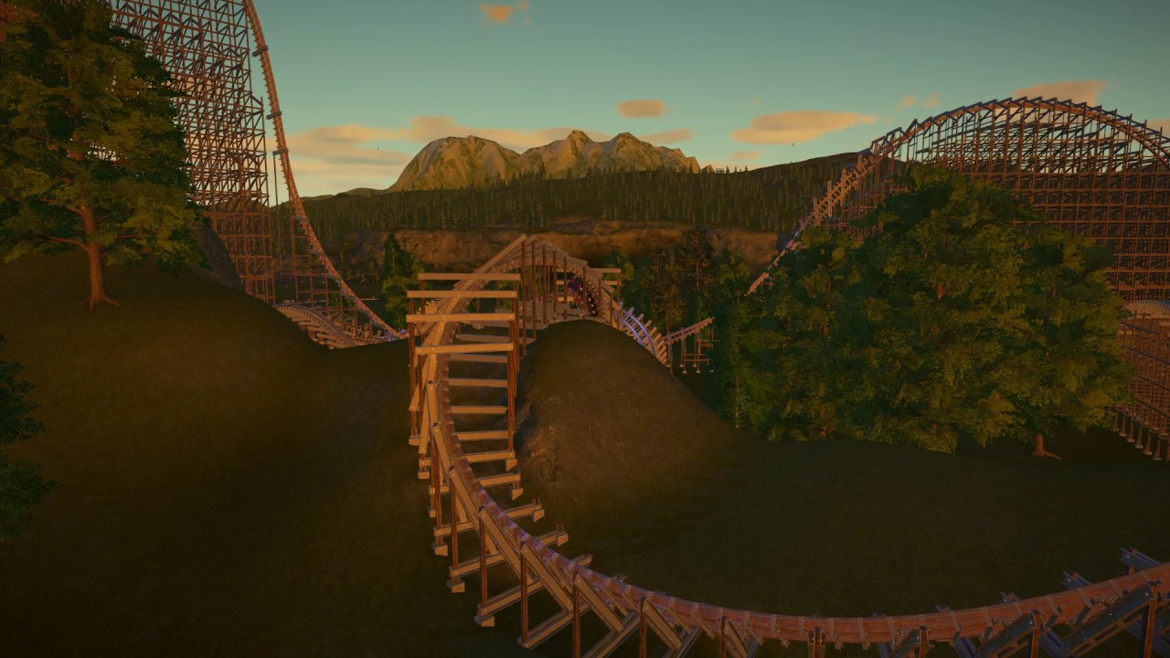 Planet Coaster Wildfire at Kolmården Recreation