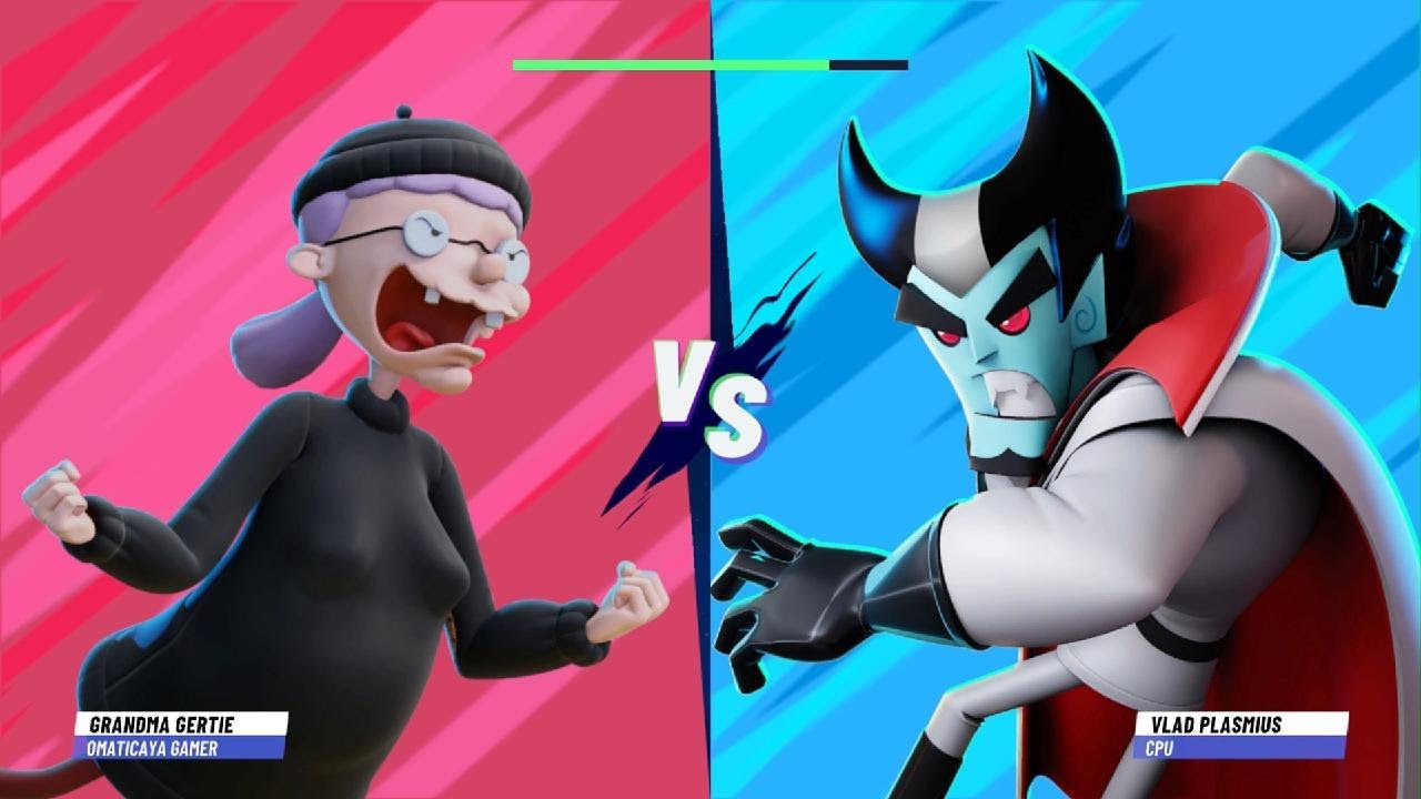 Nickelodeon All-Star Brawl 2 Grandma Gertie Arcade Mode