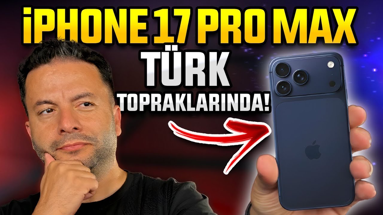 iPhone 17 Pro Max kutu açılımı ve ilk inceleme! (GECE YARISI ACİL!)