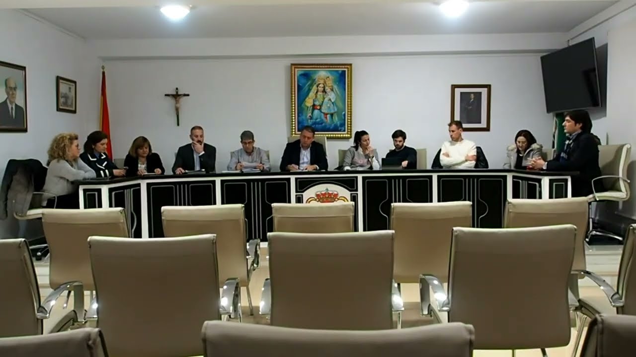 Pleno Extraordinario del Ayuntamiento de Tíjola de 27 de Marzo de 2025.