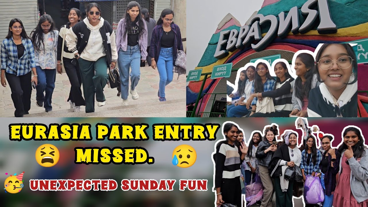 Our Sunday Plans Changed But It Turned Out Amazing!#teluguvlogs #bishkek #mbbsabroad #shopping #fypシ