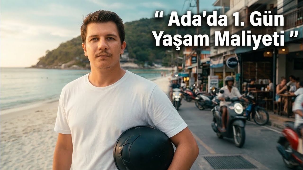 Koh Phangan’da İlk Gün 🇹🇭 | Motor, Yemek ve Ada'da 1. GÜN Kaça Mal Oldu?