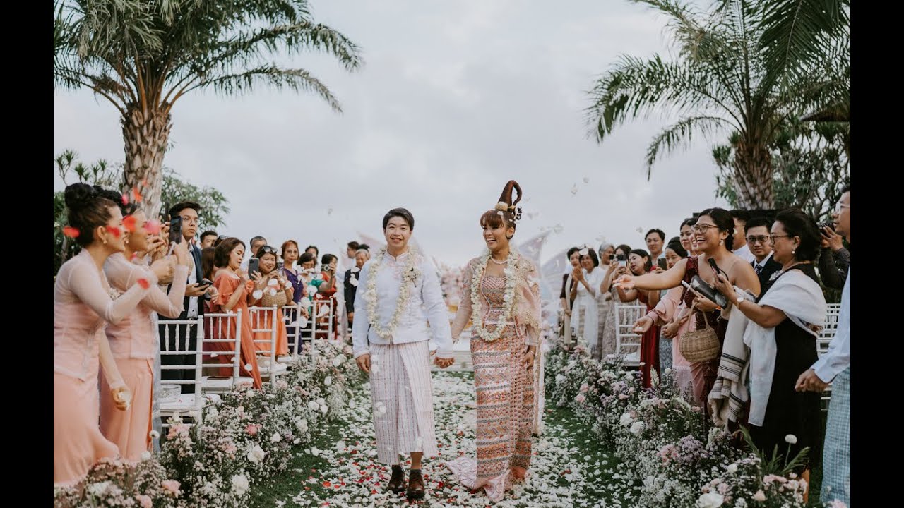 W & T’s Wedding at Stone Villa, Bali! 🌿💍