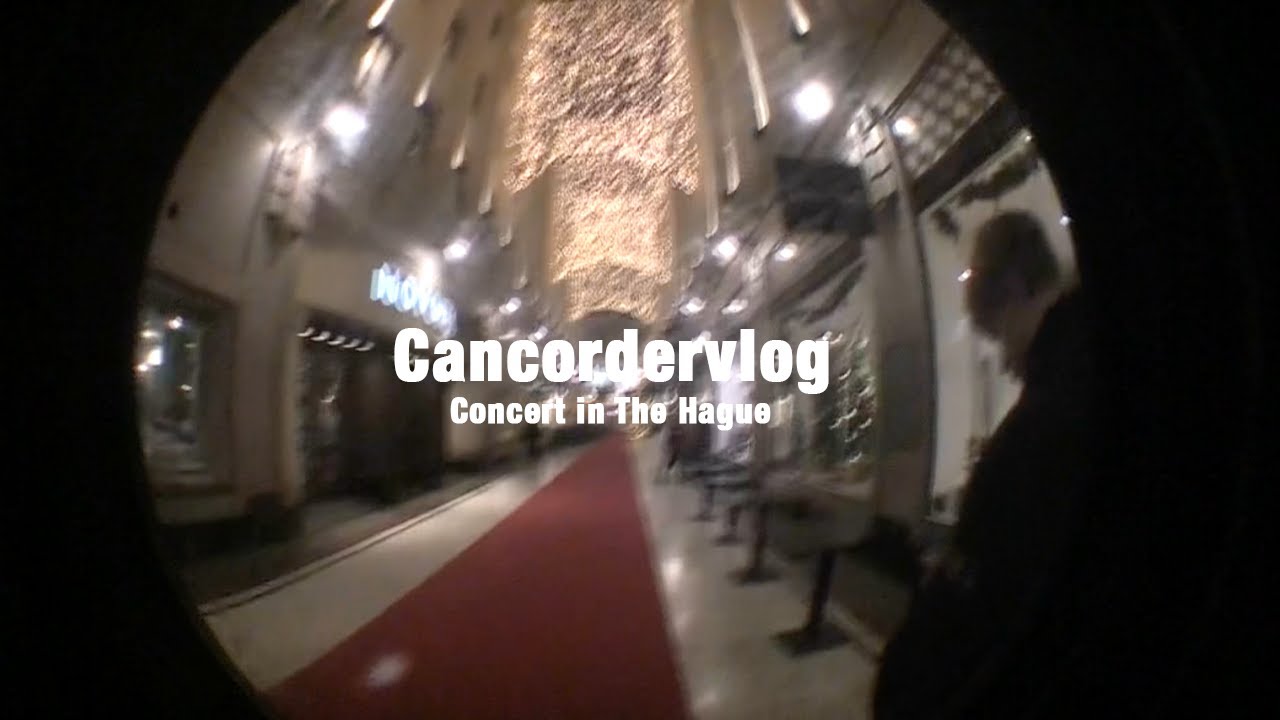 I brought out my 2009 camcorder to a concert in the Hague (Bokoedro @ Paard, Den Haag)