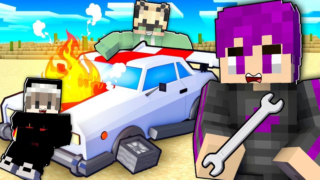 البقاء على قيد الحياة في الصحراء مع اصدقائي في ماين كرافت 🏜️🥵| Minecraft : Dusty Trip