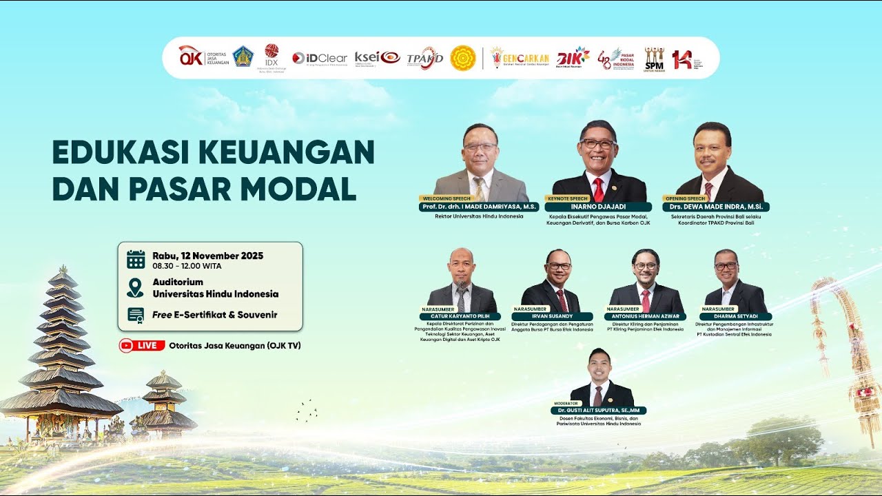 [LIVE] Edukasi Keuangan dan Pasar Modal