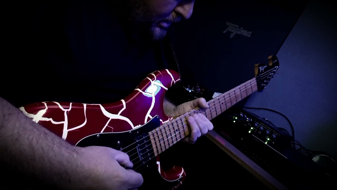 80s metal/hard style guitar improviso 