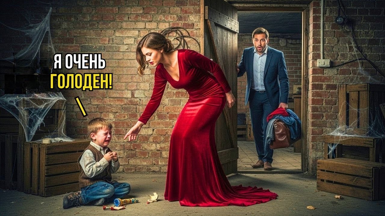 Миллионер возвращается из поездки и находит сына, запертого в подвале без воды. Он в шоке.