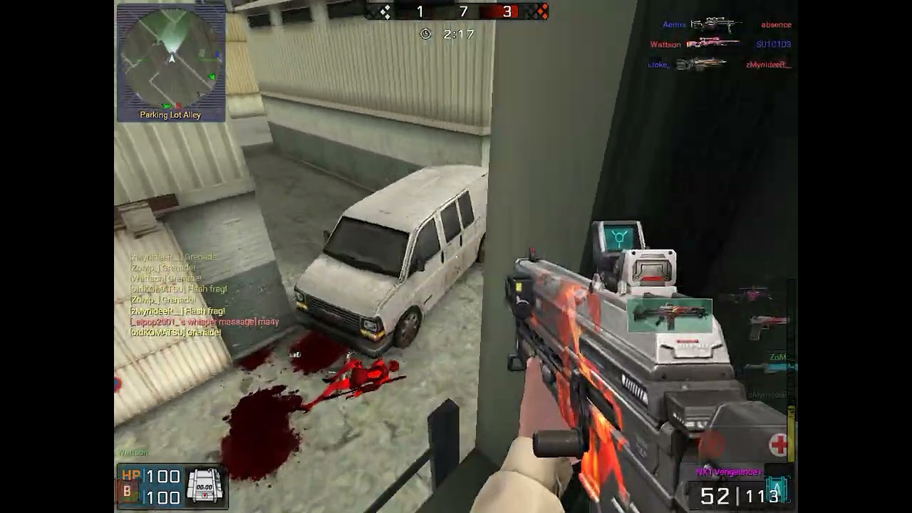 blackshot competitive match 3vs5 ^^