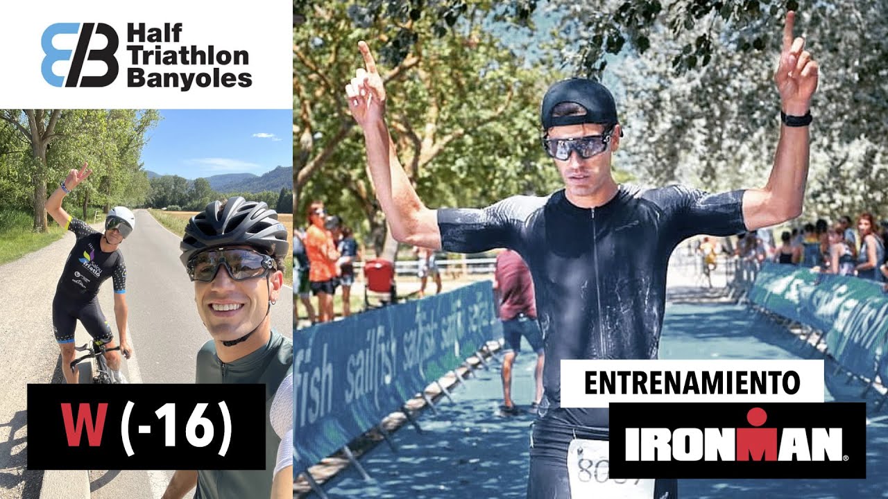 Banyoles Half Triathlon 2022 VLOG (W -16) ENTRENAMIENTO IRONMAN | Robert Arias