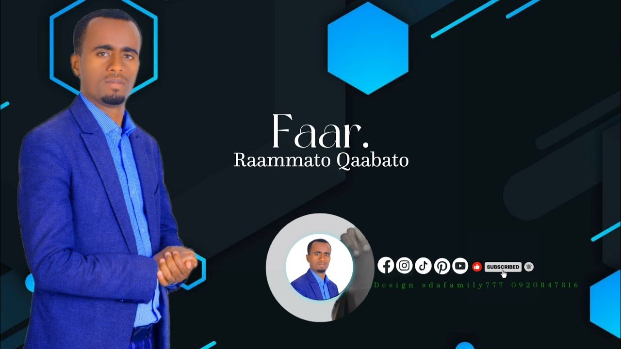 Faarfataa Raammato Qaabato ||  Gooftaan koo yeesuus