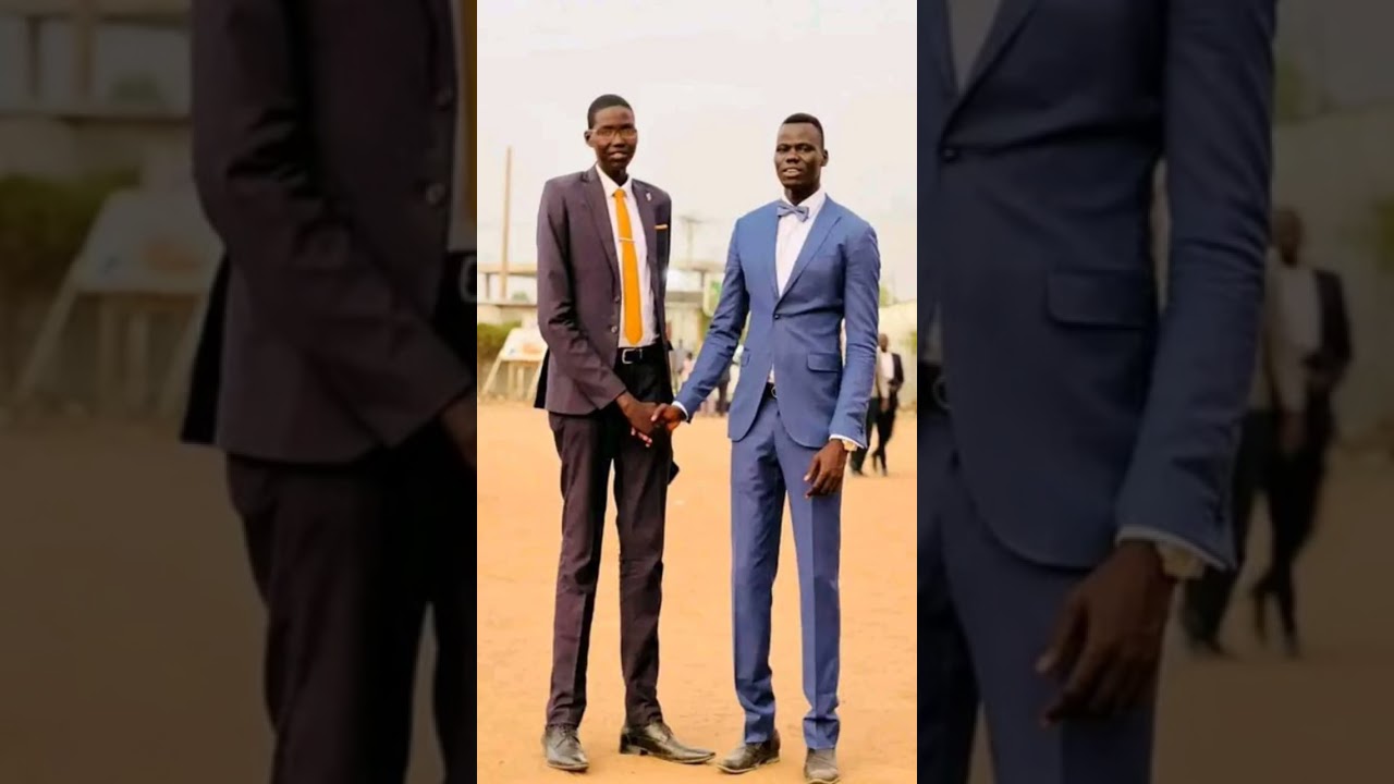The Dinka Tribe in south Sudan are considered the world tallest ethnic groups