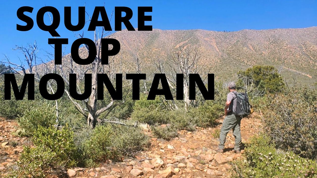 Climbing Square Top Mountain, Southwestern Utah