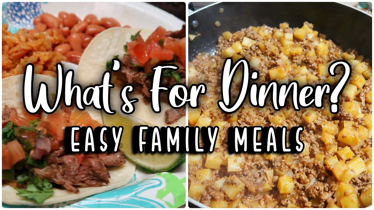 What’s For Dinner? | Easy Budget Friendly Meals | Family Meals | Ep #93