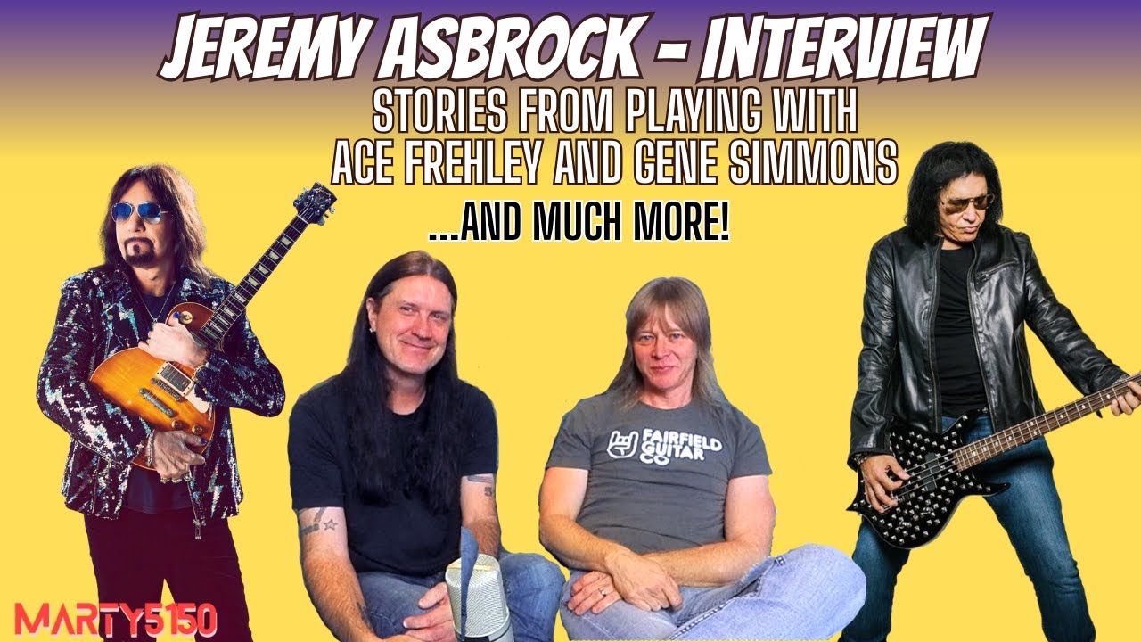 Jeremy Asbrock Interview - What It Was Like Playing With Ace Frehley And Gene Simmons And More!