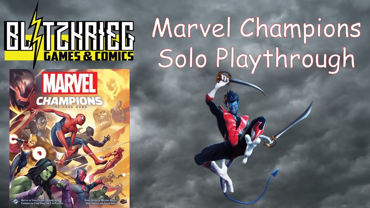 Nightcrawler vs Horsemen of Apocalypse Solo Playthrough