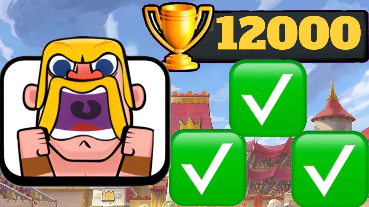 Я СДЕЛАЛ ЭТО!! ПОДНЯЛ 12000 КУБКОВ!