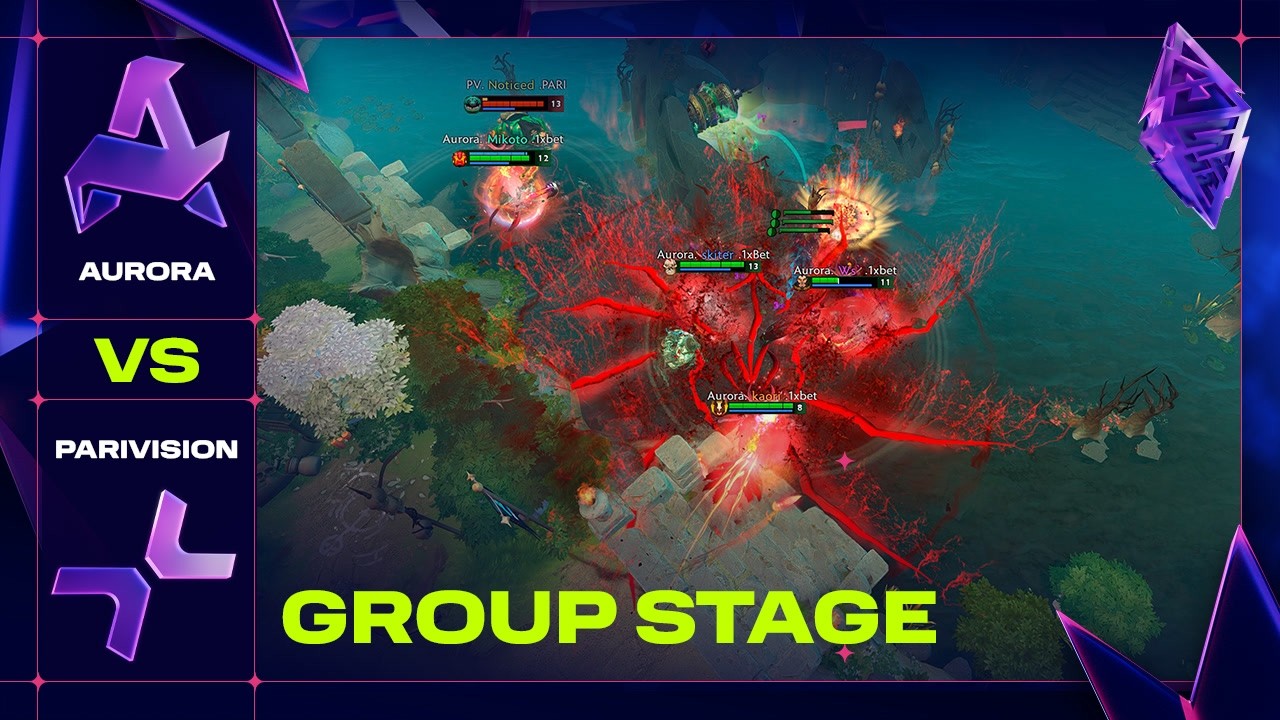 WINNER TO SEMIFINALS! PARIVISION vs AURORA GAMING - Official Highlights - BLAST SLAM VIII Dota 2