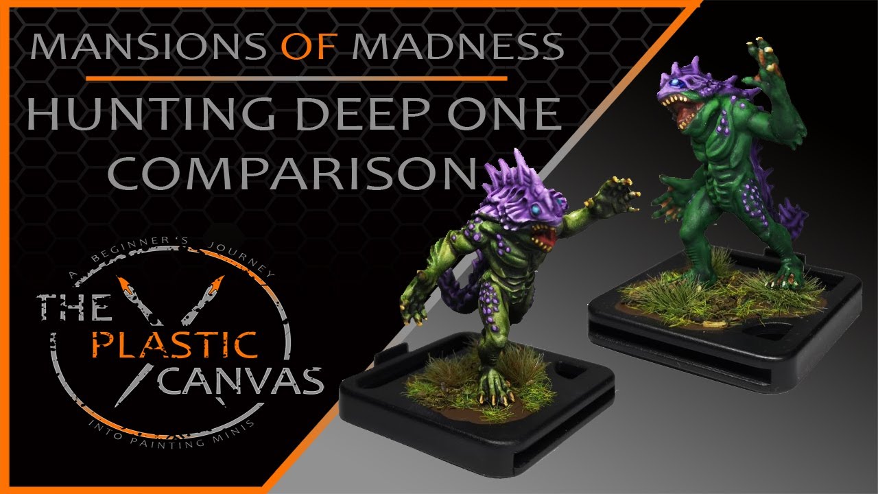 Painting Mansions of Madness - Ep 20 - Hunting Deep One V2.0