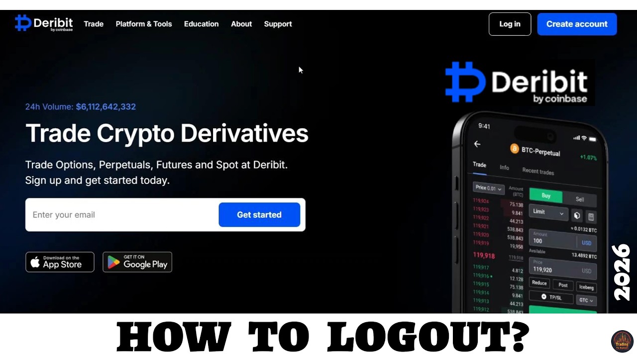 Deribit Security: How to Sign Out of Your Account?