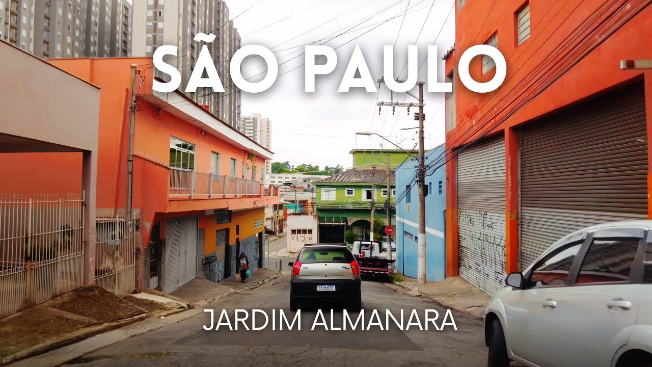 🇧🇷 Jardim Almanara até a Ponte Freguesia do Ó, Zona Norte de São Paulo 4K 