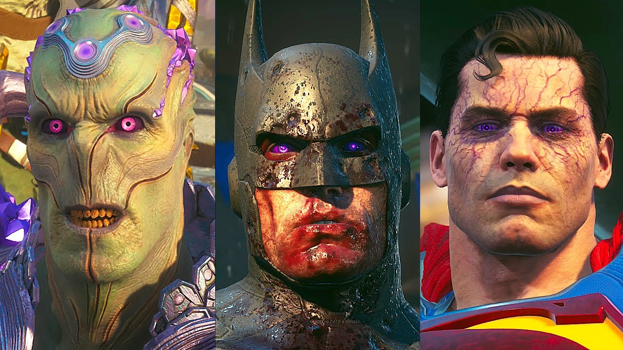 Suicide Squad Kill The Justice League All Bosses/Boss Fights & Ending 4K 60FPS