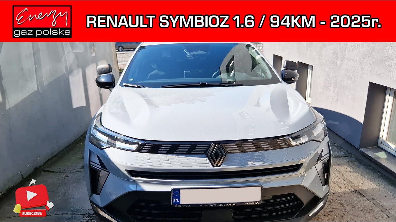 MONTAŻ LPG RENAULT SYMBIOZ 1.6 E-Tech Full HYBRID 94KM 2025R NA GAZ BRC DUAL JET W ENERGY GAZ POLSKA