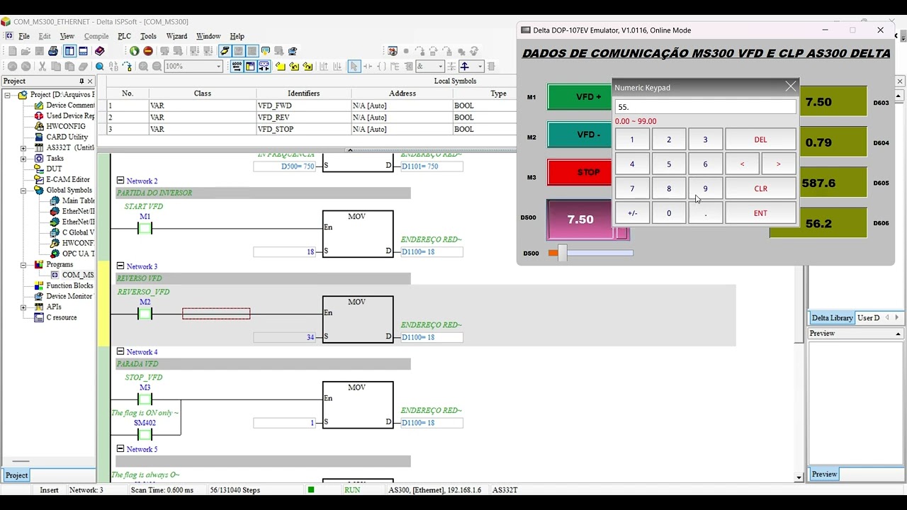ETHERNET IP DISPOSITIVOS DELTA
