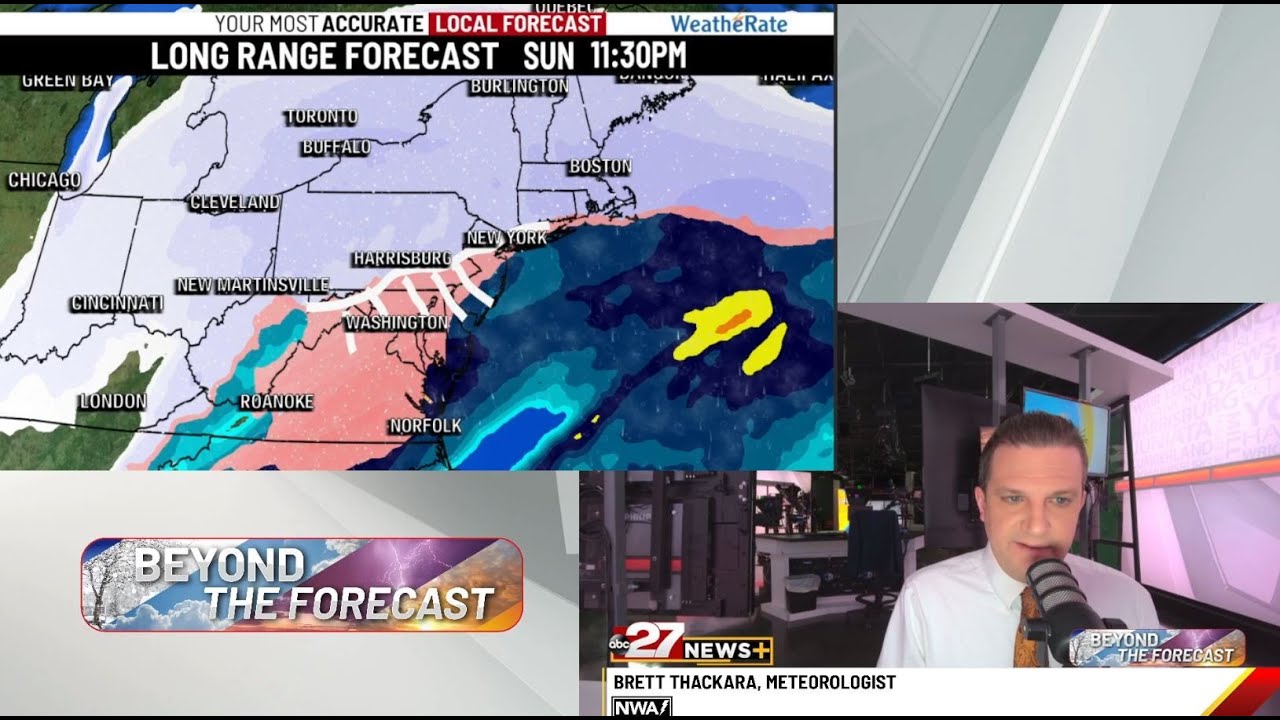 Brett's Beyond The Forecast: Tracking Sunday's Winter Storm