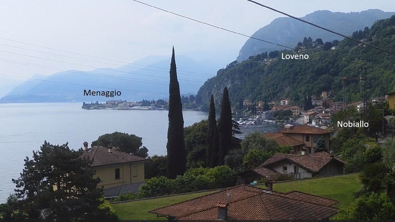 ep266 Walking from Piamuro (Loveno) to Nobiallo/Menaggio Comolake