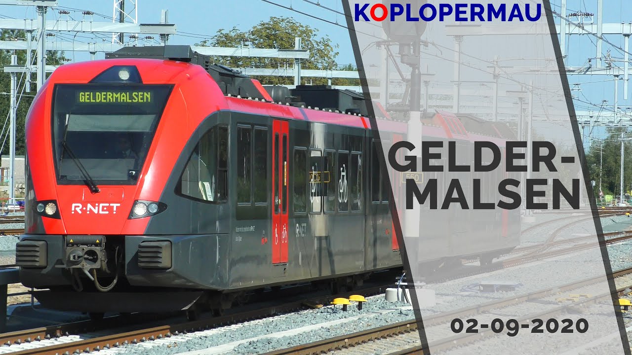 Treinen op station Geldermalsen - 02-09-2020