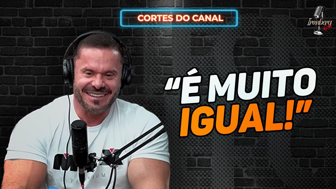 IGORFINA IMITA MUZY E CARIANI AO VIVO - IRONBERG PODCAST CORTES