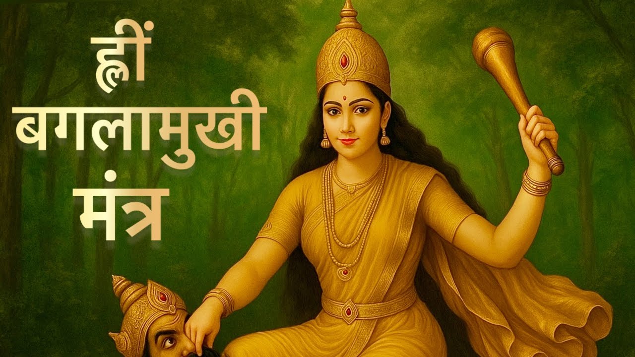 Powerful Baglamukhi Mantra for Fear Removal & Protection | ॐ ह्लीं ह्लीं ह्लीं बगले सर्व भयं हर