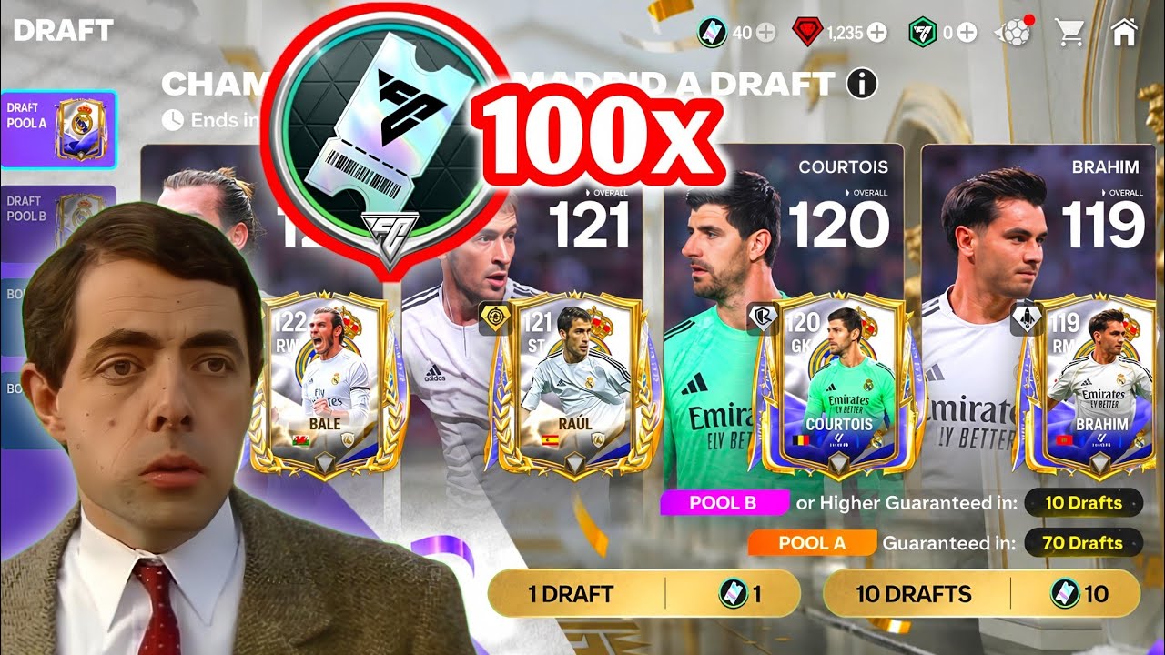 EA FC MOBILE 26 &bull; I Opened 100x Draft Voucher Pack #fcmobile #fifamobile 