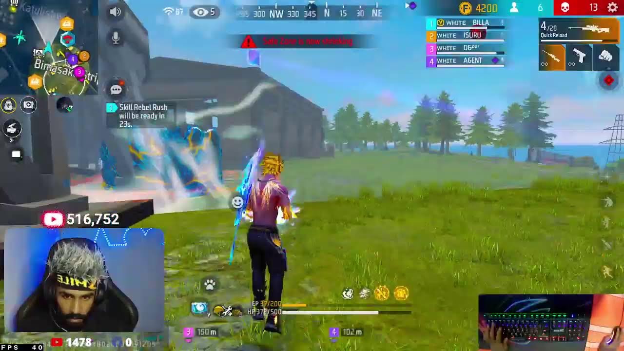 live (15/50)   - FREE FIRE LIVE   - BILLA