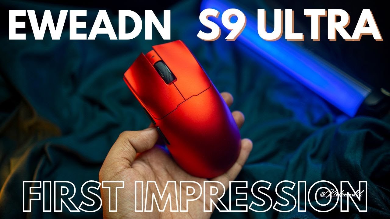 Eweadn S9 Ultra - First Impression - I am in awe for this mouse!