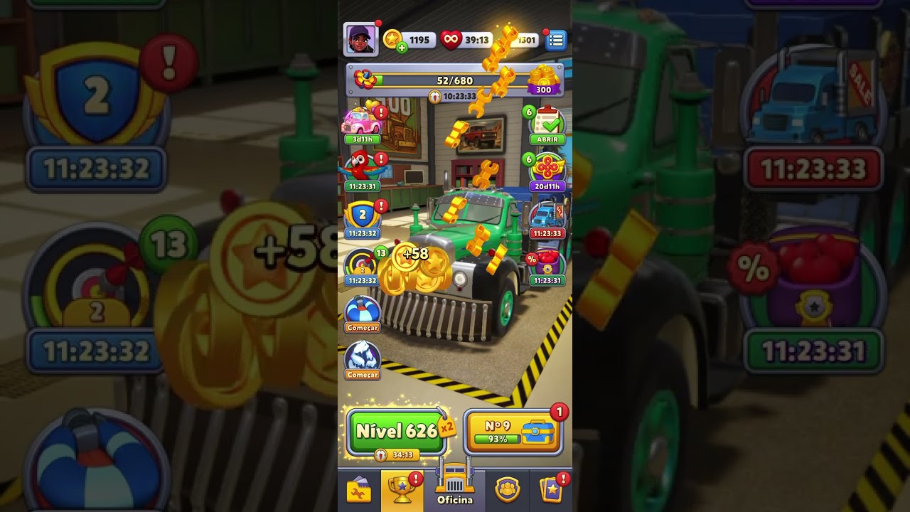 Truck Star Match 621 622 623 624 625 626 627 628 629 630 - Subscribe please!!
