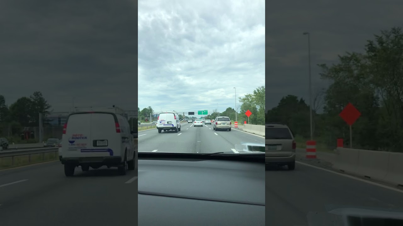 On our way to the store from Virginia. The one we stay thru airbnb.
