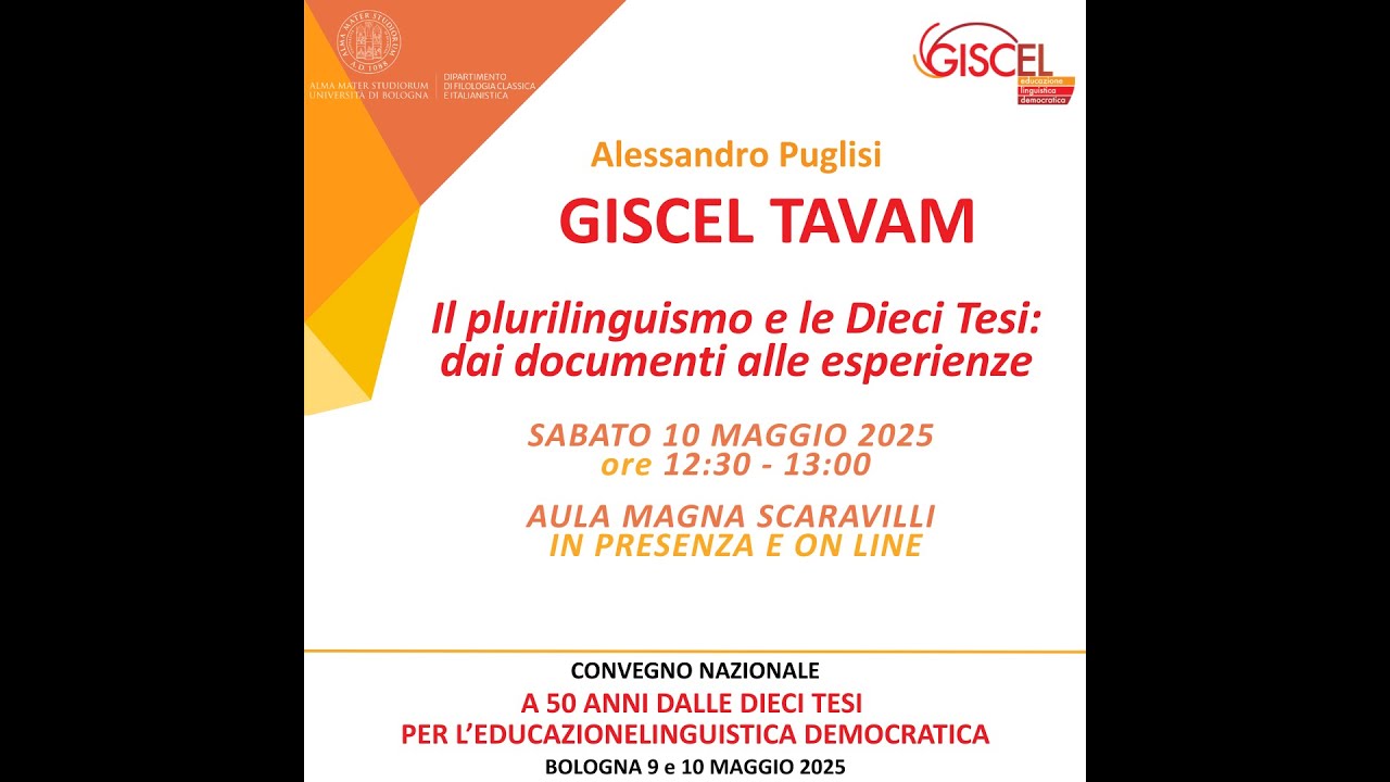Il plurilinguismo e le Dieci Tesi: dai documenti alle esperienze