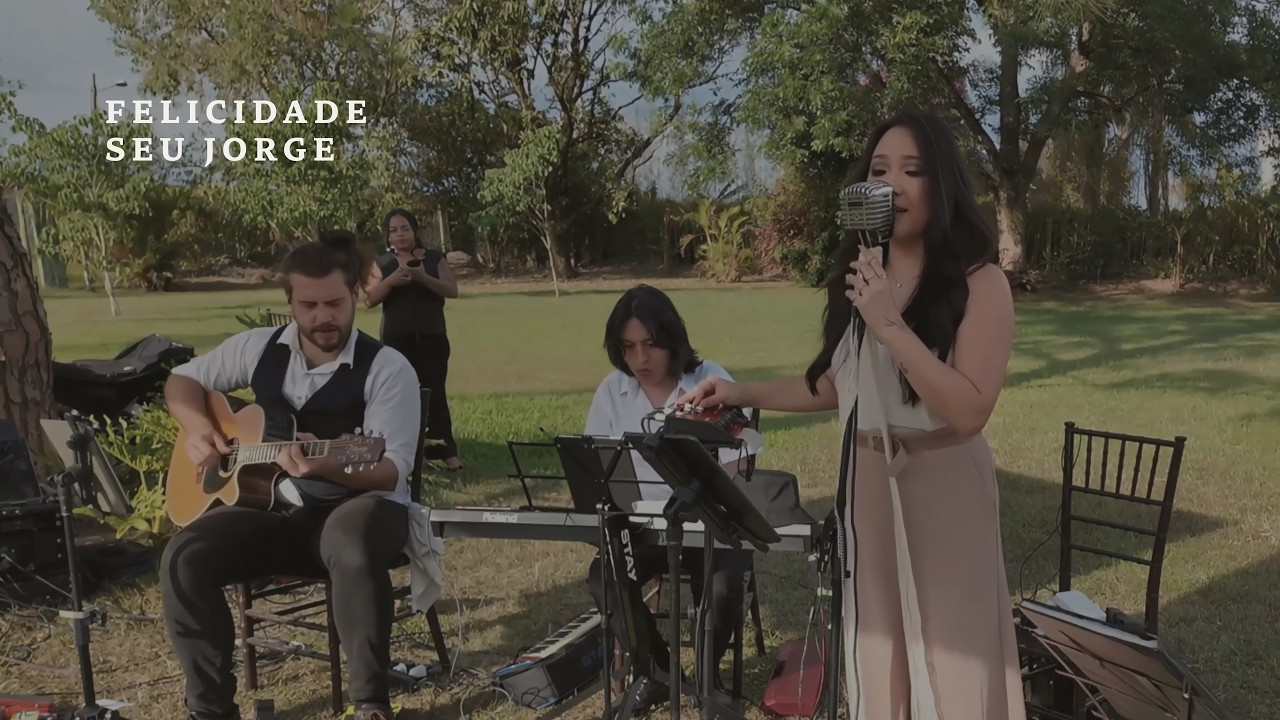 CasaMagic - Felicidade (Seu Jorge) - Voz, Violão, Violino, Piano e Stomp Box